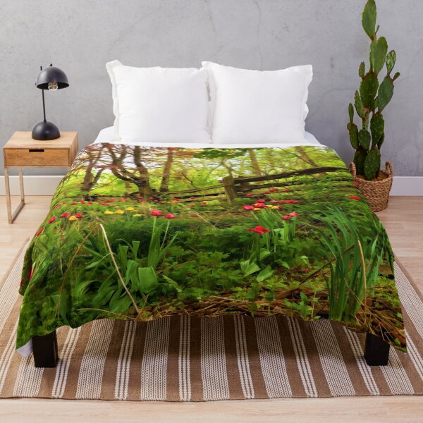 Item preview, Fresh and Colorful Hillside - Impressions Of Spring designed and sold by Georgia Mizuleva.