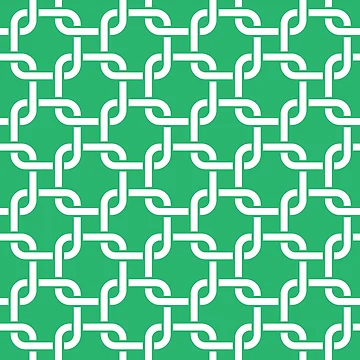 Artwork thumbnail, Nephritis Interlocking Square Pattern by patternplaten