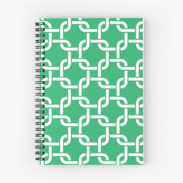 Item preview, Nephritis Interlocking Square Pattern designed and sold by patternplaten.