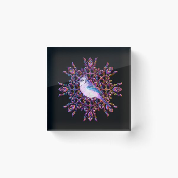 Item preview, Blue bird mandala designed and sold by Astralia.