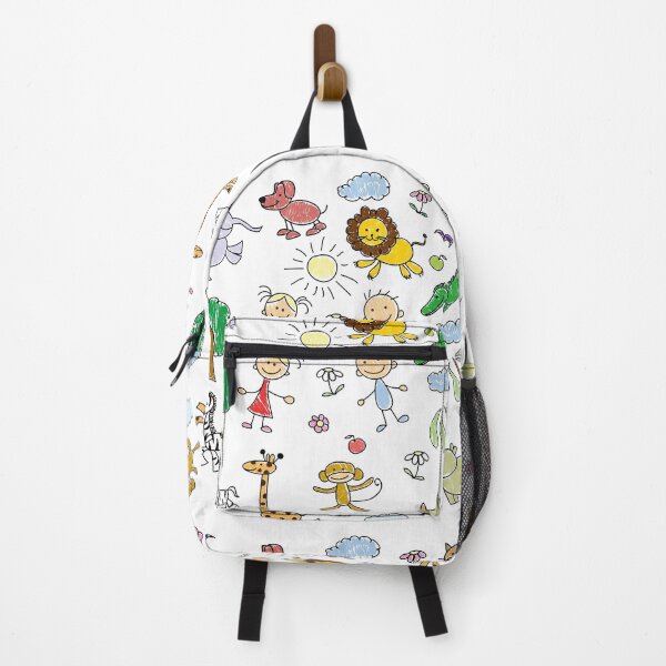 Item preview, Children's Drawings Pattern Design designed and sold by fejoa.