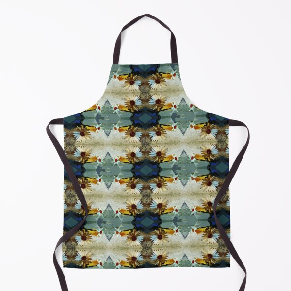 Item preview, Daisy Power Blue Brown Yellow designed and sold by SpiritGifts.