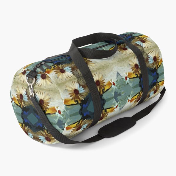 Item preview, Daisy Power Blue Brown Yellow designed and sold by SpiritGifts.