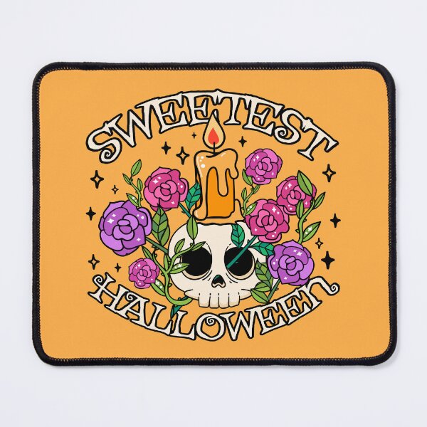 Item preview, Sweetest Halloween, Cute Skull Design, Orange Background designed and sold by TrulyEpoque.