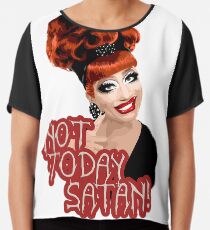 Bianca Del Rio, 'Not Today, Satan!' RuPaul's Drag Race Queen Chiffon Top