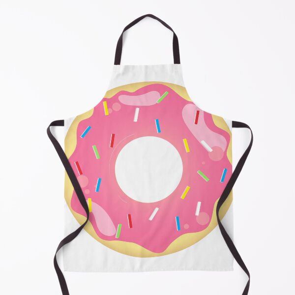 Item preview, Pink Donut with multicolor sprinklers designed and sold by ShubhiDesigns.