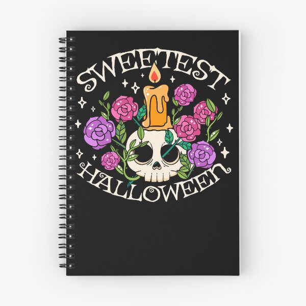 Item preview, Sweetest Halloween, Cute Skull Design, Black Background designed and sold by TrulyEpoque.