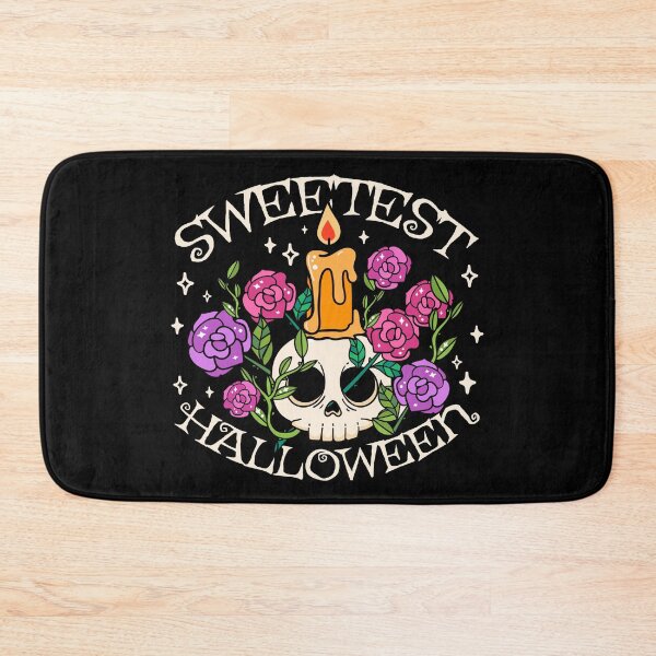 Item preview, Sweetest Halloween, Cute Skull Design, Black Background designed and sold by TrulyEpoque.
