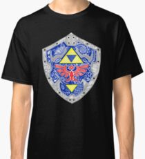 Zelda - Link Shield Gekritzel Classic T-Shirt