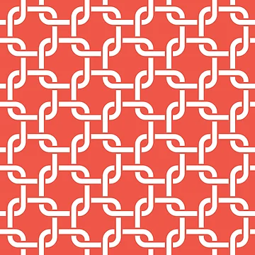 Artwork thumbnail, Alazarin Interlocking Square Pattern by patternplaten