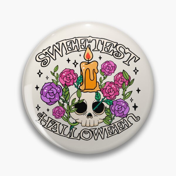 Item preview, Sweetest Halloween, Cute Skull Design, Cream Background designed and sold by TrulyEpoque.