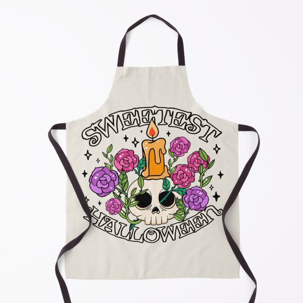 Item preview, Sweetest Halloween, Cute Skull Design, Cream Background designed and sold by TrulyEpoque.