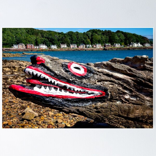 Item preview, Crocodile rock, Millport, Isle of Cumbrae, Scotland designed and sold by GillianSweeney.