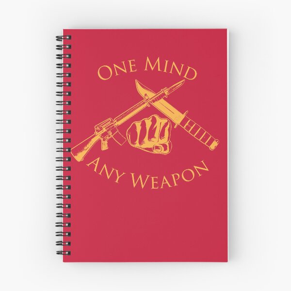 Item preview, One Mind Any Weapon - US Marine Corps Martial Arts (MCMAP) - USMC Yellow/Red designed and sold by CarlileMedia.