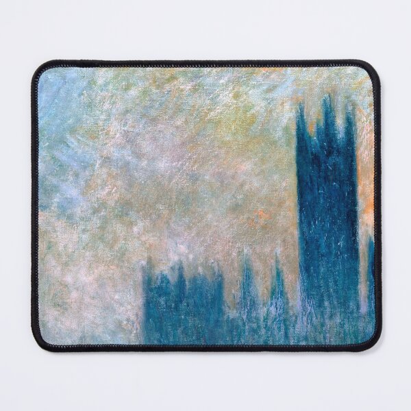 Item preview, The Houses of Parliament, Sunset 3 | Monet | High Contrast designed and sold by Oliveirallan.