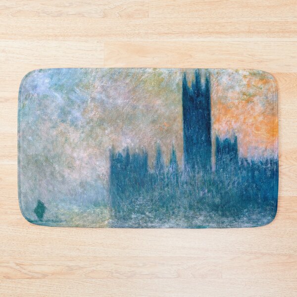 Item preview, The Houses of Parliament, Sunset 3 | Monet | High Contrast designed and sold by Oliveirallan.