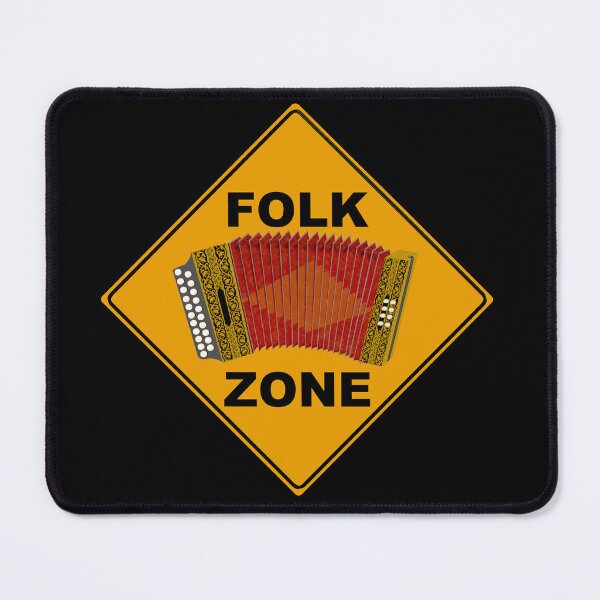 Item preview, Caution Folk Zone - Accordion Playing designed and sold by Grepthor.