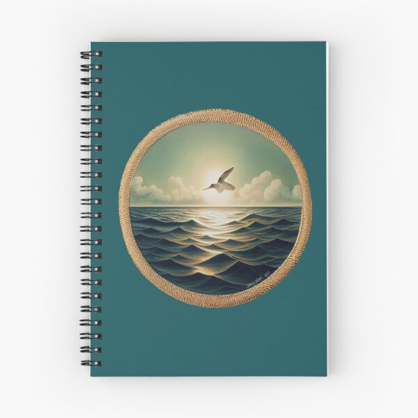 Item preview, Ocean Scene with Pelican in Flight - Sea Life Patch designed and sold by JediNeil.