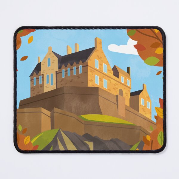 Item preview, Retro Edinburgh Travel Poster designed and sold by ally-mck.