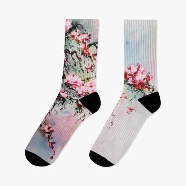 Item preview, Branch filled with Pink Flowers designed and sold by Printblisshop.