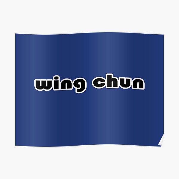 Wing Chun Bauhaus 93 Black Poster For Sale By Mandzart Redbubble