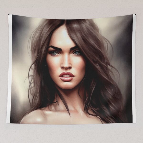 Artikelvorschau, Megan Fox-Porträt entworfen und verkauft von randomorder.