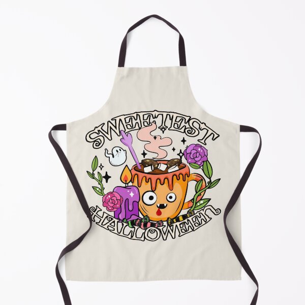 Item preview, Sweetest Halloween, Cute Halloween Hot Chocolate Design, Cream Background designed and sold by TrulyEpoque.