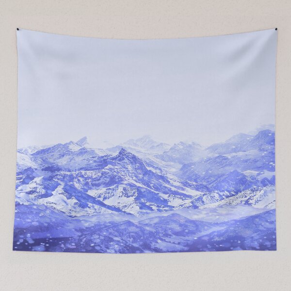 Item preview, Mountains Blue  designed and sold by VC Art and Photography.