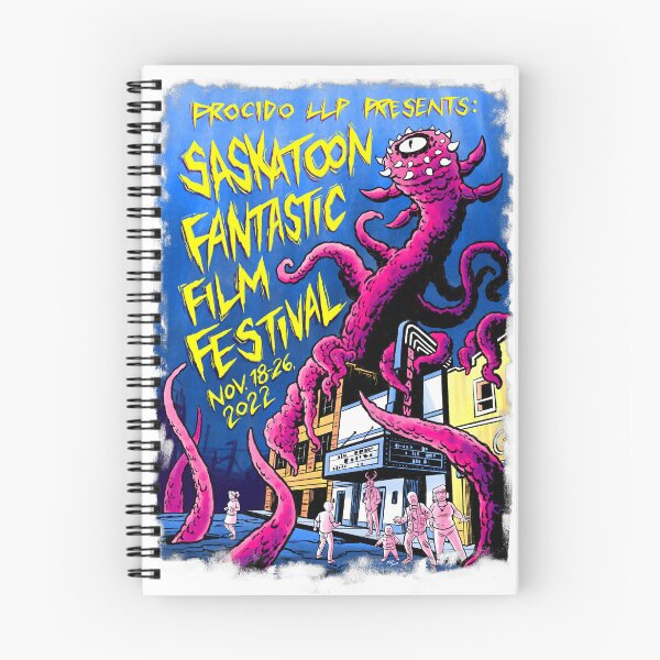 Artikelvorschau, Saskatoon Fantastisches Filmfestival 2022 entworfen und verkauft von SKFilmFest.