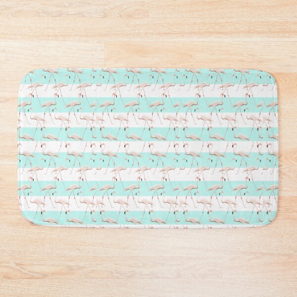Item preview, Flamingos with blue stripes designed and sold by OxanaCerra.