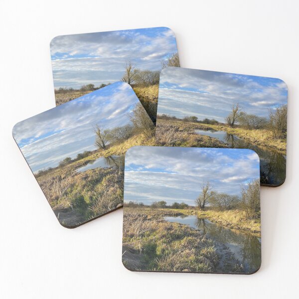 Item preview, River landscape among fields and trees in Poland designed and sold by ART-SUNRISE.