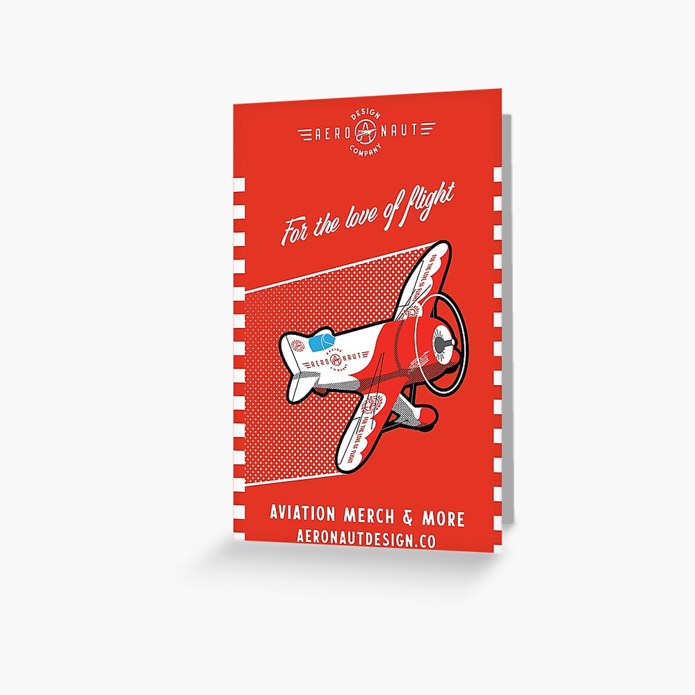 Item preview, Greeting Card designed and sold by Aeronautdesign.