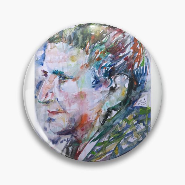 Item preview, GERTRUDE STEIN watercolor portrait .2 designed and sold by lautir.