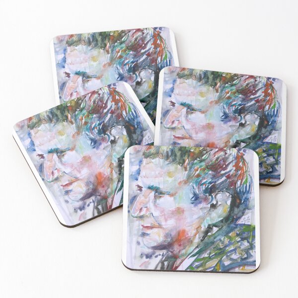 Item preview, GERTRUDE STEIN watercolor portrait .2 designed and sold by lautir.