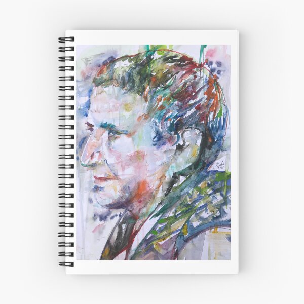 Artikelvorschau, GERTRUDE STEIN Aquarellporträt .2 entworfen und verkauft von lautir.