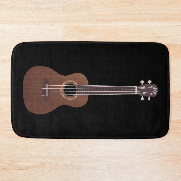 Item preview, Uke Jam - Wood Grain Ukelele Player Badge of Honour designed and sold by Grepthor.