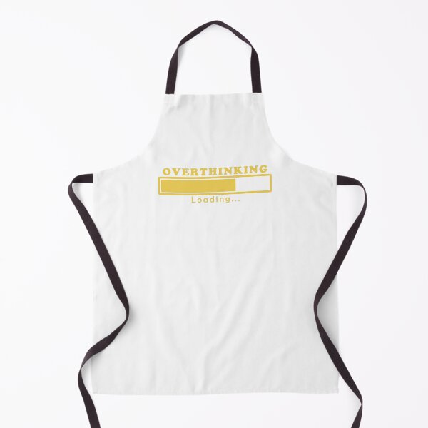 Item preview, Cute Funny Aesthetic Yellow Overthinking Design designed and sold by Dr3amsInInk.