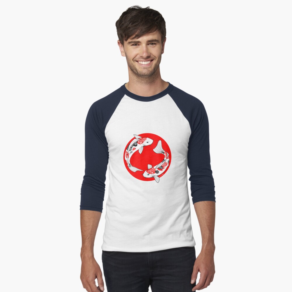 Item preview, Baseball ¾ Sleeve T-Shirt designed and sold by artetbe.