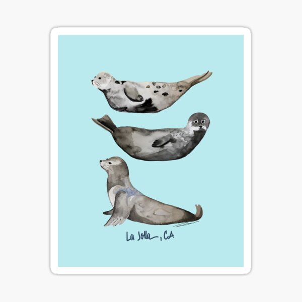 Item preview, Sceaux de La Jolla designed and sold by LIMEZINNIASDES.