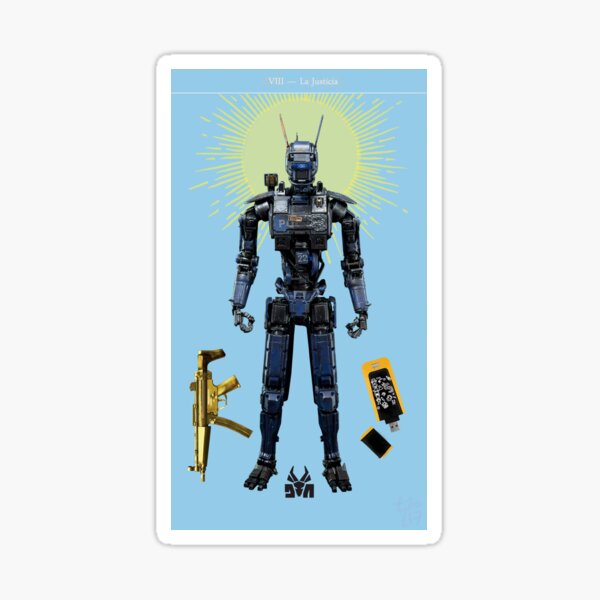VIII La Justicia Sticker