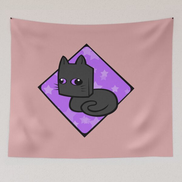 Item preview, Kittybro - Purple designed and sold by GeovaGoodwin.