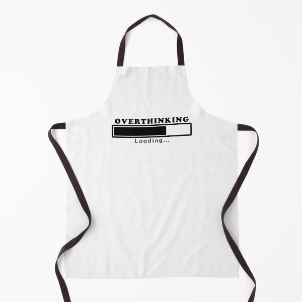 Item preview, Cute Funny Aesthetic Black Overthinking Design designed and sold by Dr3amsInInk.