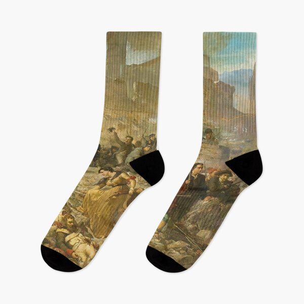 Item preview, The Great Day of Girona by Ramon Martí i Alsina (1864) designed and sold by allhistory.