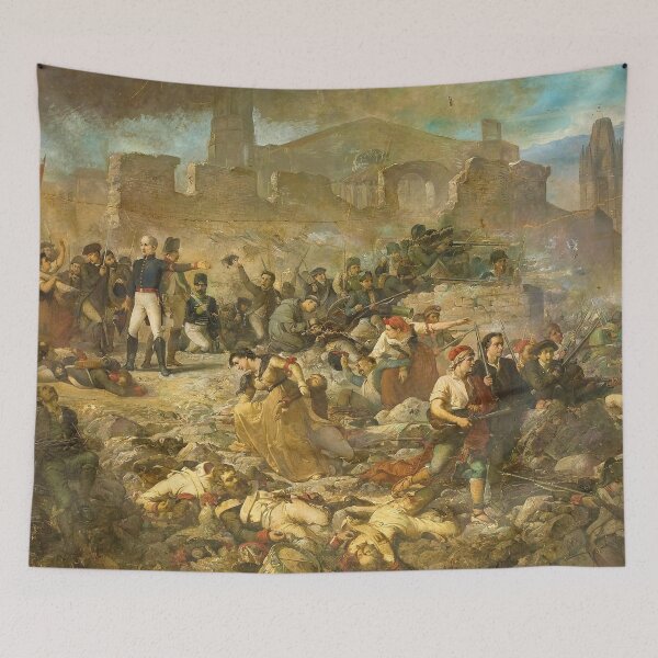 Aperçu de l'œuvre Le Grand Jour de Gérone de Ramon Martí i Alsina (1864) créée et vendue par allhistory.
