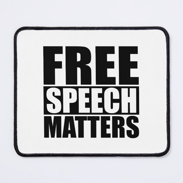 Item preview, Louder With Crowder Merch Free Speech Matters designed and sold by BenRyme.