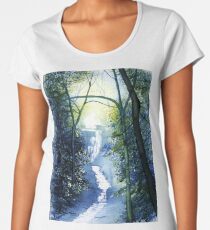West Riding Waterfall Women's Premium T-Shirt