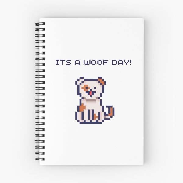 Item preview, IT'S A WOOF DAY - PIXEL EDITION designed and sold by leveluppixel.