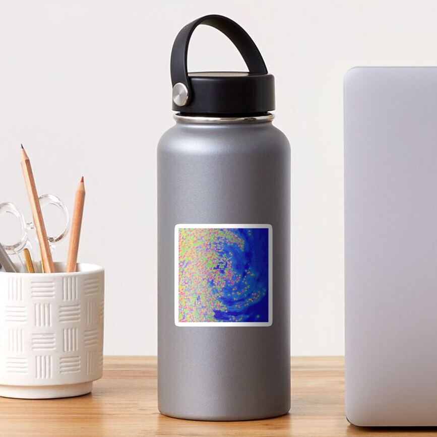 Color Wave Sticker
