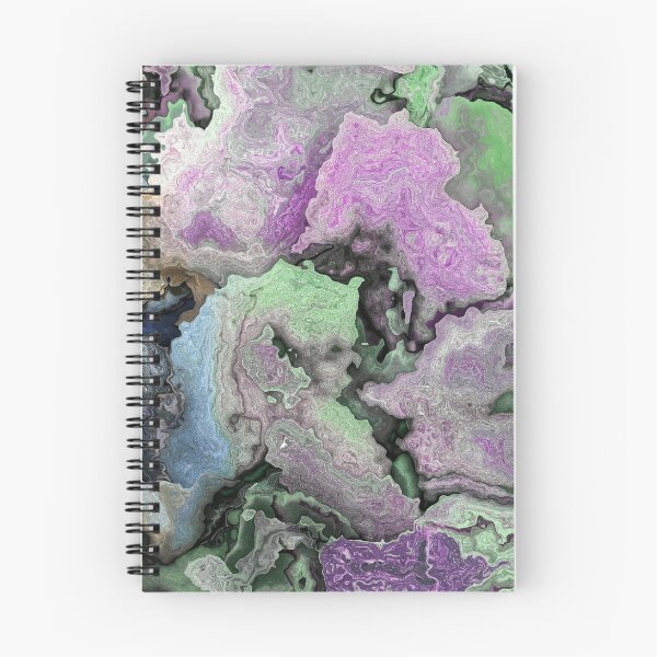 Item preview, Marble Look Digitally Created Limestone Layers Coloration Integration Lilac Green Blue Gray Cream Beige 1 of 2 designed and sold by Beachy.