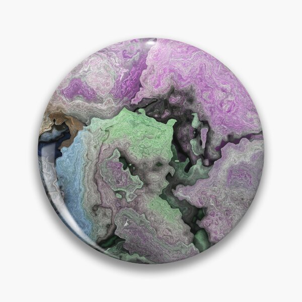 Item preview, Marble Look Digitally Created Limestone Layers Coloration Integration Lilac Green Blue Gray Cream Beige 1 of 2 designed and sold by Beachy.
